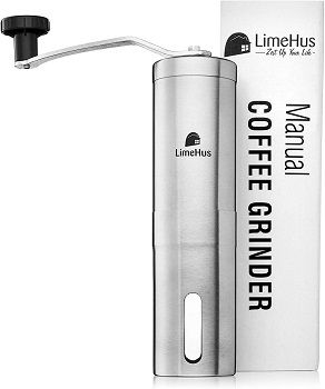 LimeHus Manual Coffee Grinder