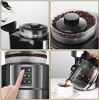 Barsetto Grind And Brew Automatic Coffee Maker review