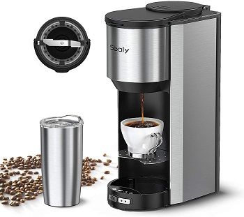 Sboly Coffee Machine Grind and Brew