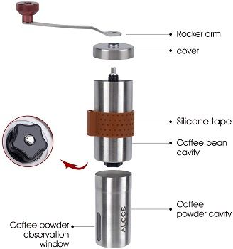 Alocs Manual Coffee Grinder review